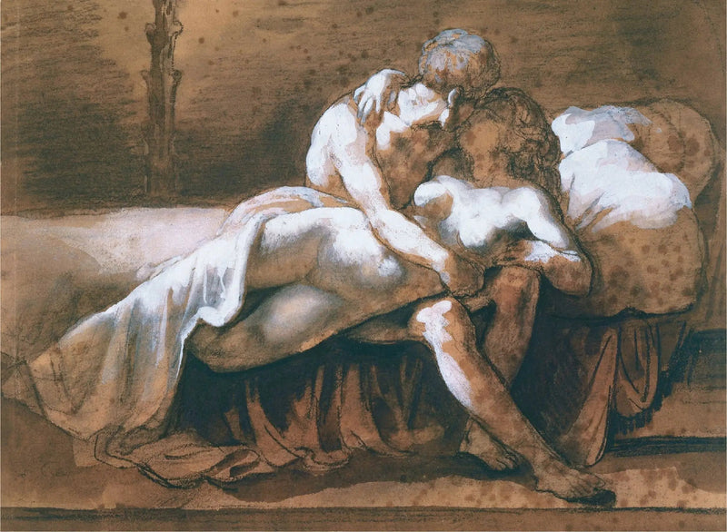 Der Kuss - Théodore Géricault