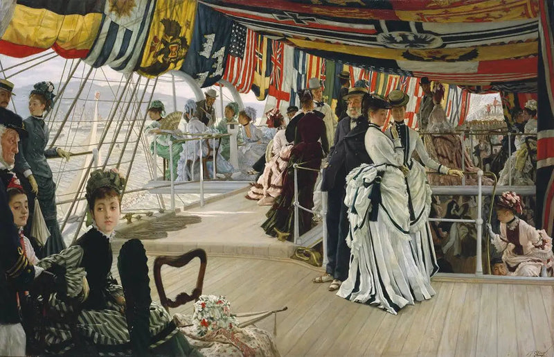 Der Ball an Bord - James Tissot