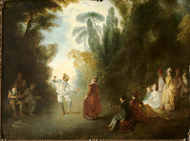Das ländliche Fest - Antoine Watteau