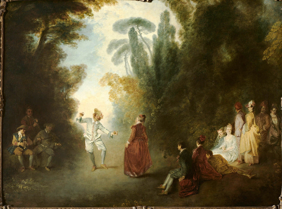 Das ländliche Fest - Antoine Watteau