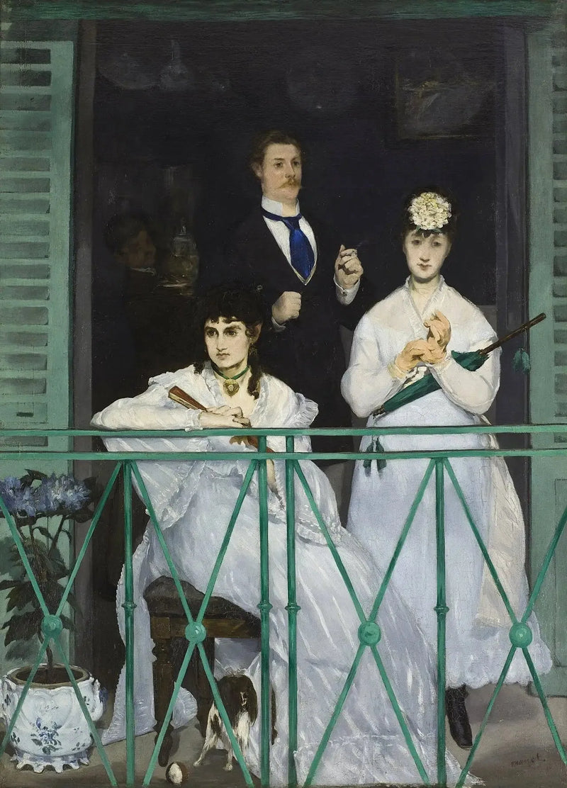 Der Balkon - Édouard Manet