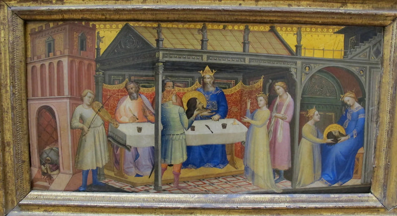 Das Bankett des Herodes - Lorenzo Monaco