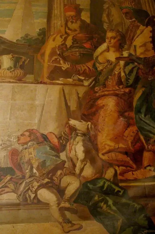 Le Banquet de Cléopâtre (détail) - Giovanni Battista Tiepolo image 1 reproduction réalisée par Alpha Reproduction