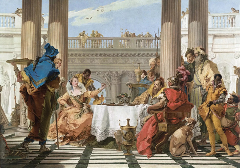 Das Bankett der Kleopatra - Giovanni Battista Tiepolo