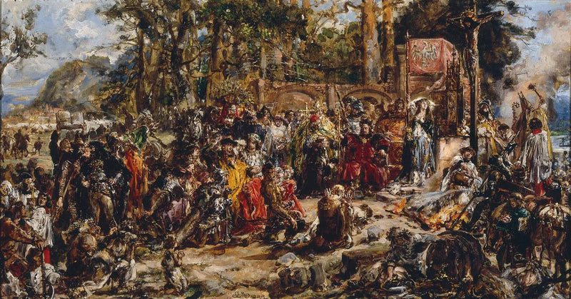Die Taufe Litauens - Jan Matejko