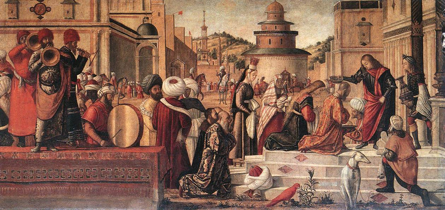 Die Taufe der Seleniten - Vittore Carpaccio