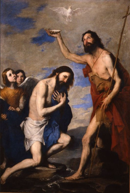 Die Taufe Christi - Jusepe de Ribera