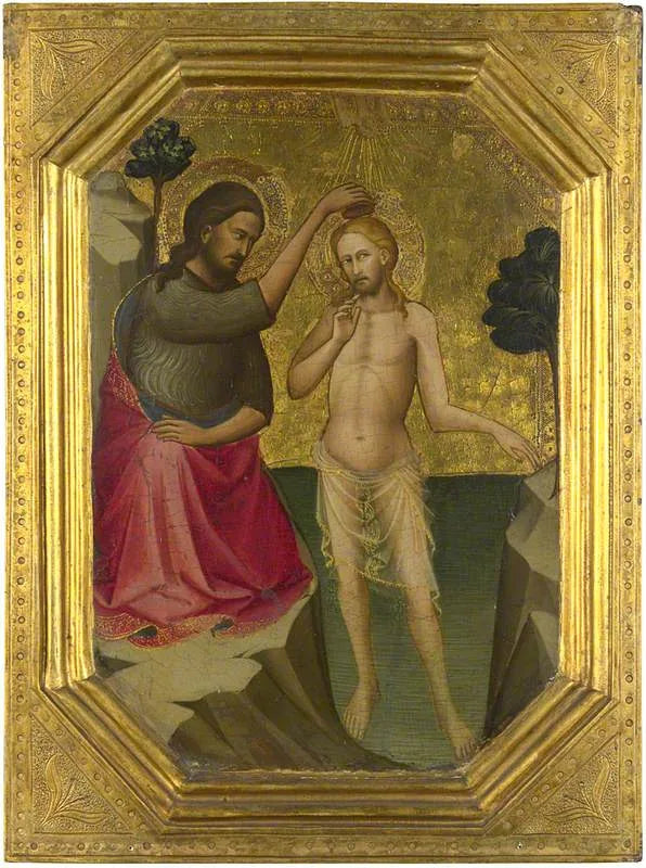 Die Taufe Christi - Lorenzo Monaco