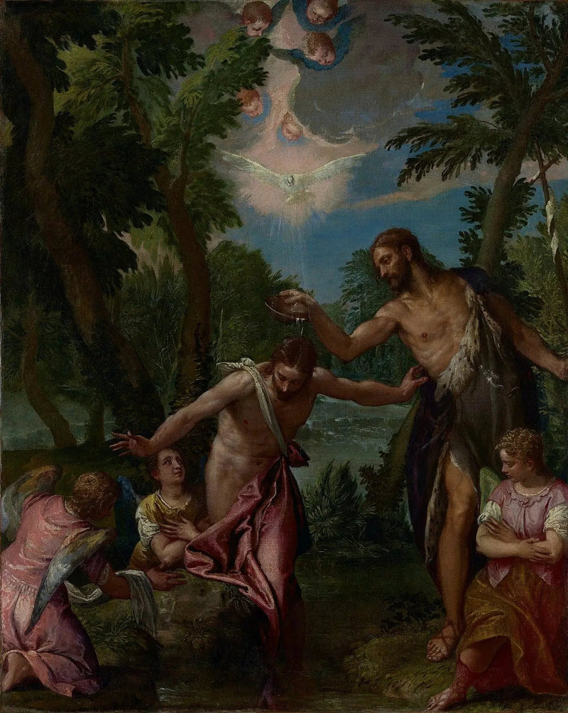 Die Taufe Christi - Paul Véronèse
