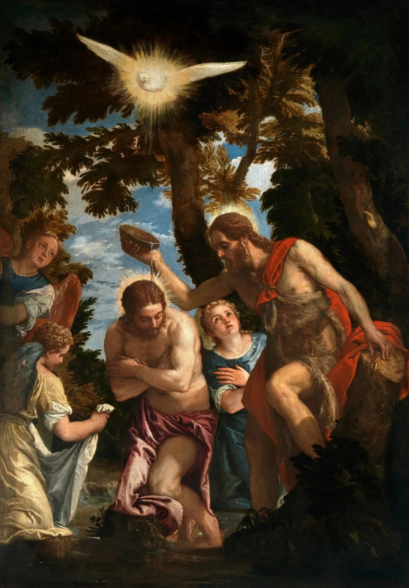 Die Taufe Christi - Paul Véronèse