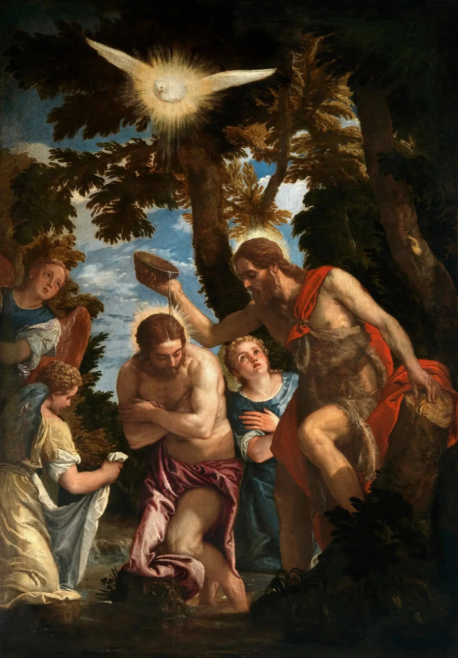 Die Taufe Christi - Paul Véronèse