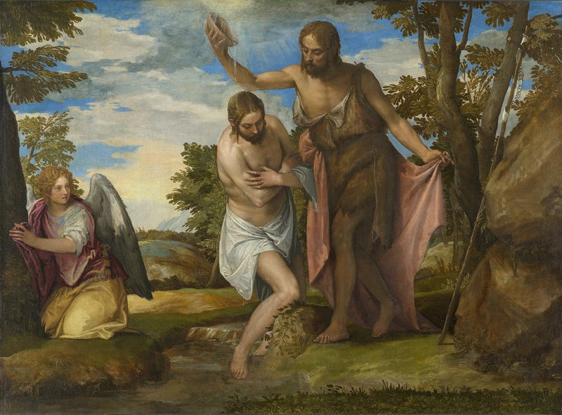 Die Taufe Christi - Paul Véronèse