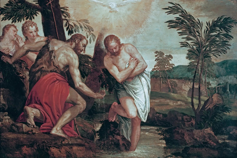 Die Taufe Christi - Paul Véronèse