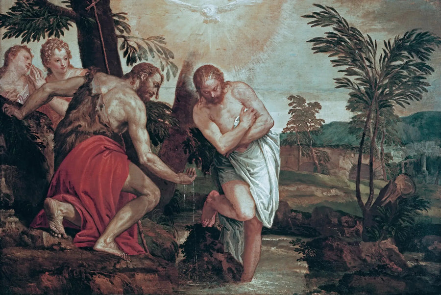 Die Taufe Christi - Paul Véronèse
