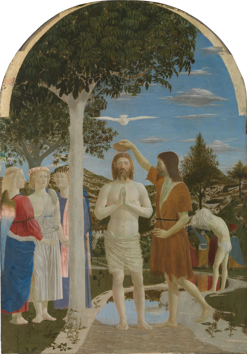 Die Taufe Christi - Piero della Francesca