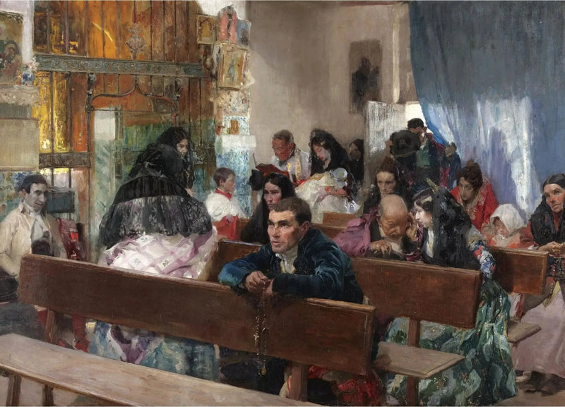 Die Taufe - Joaquín Sorolla