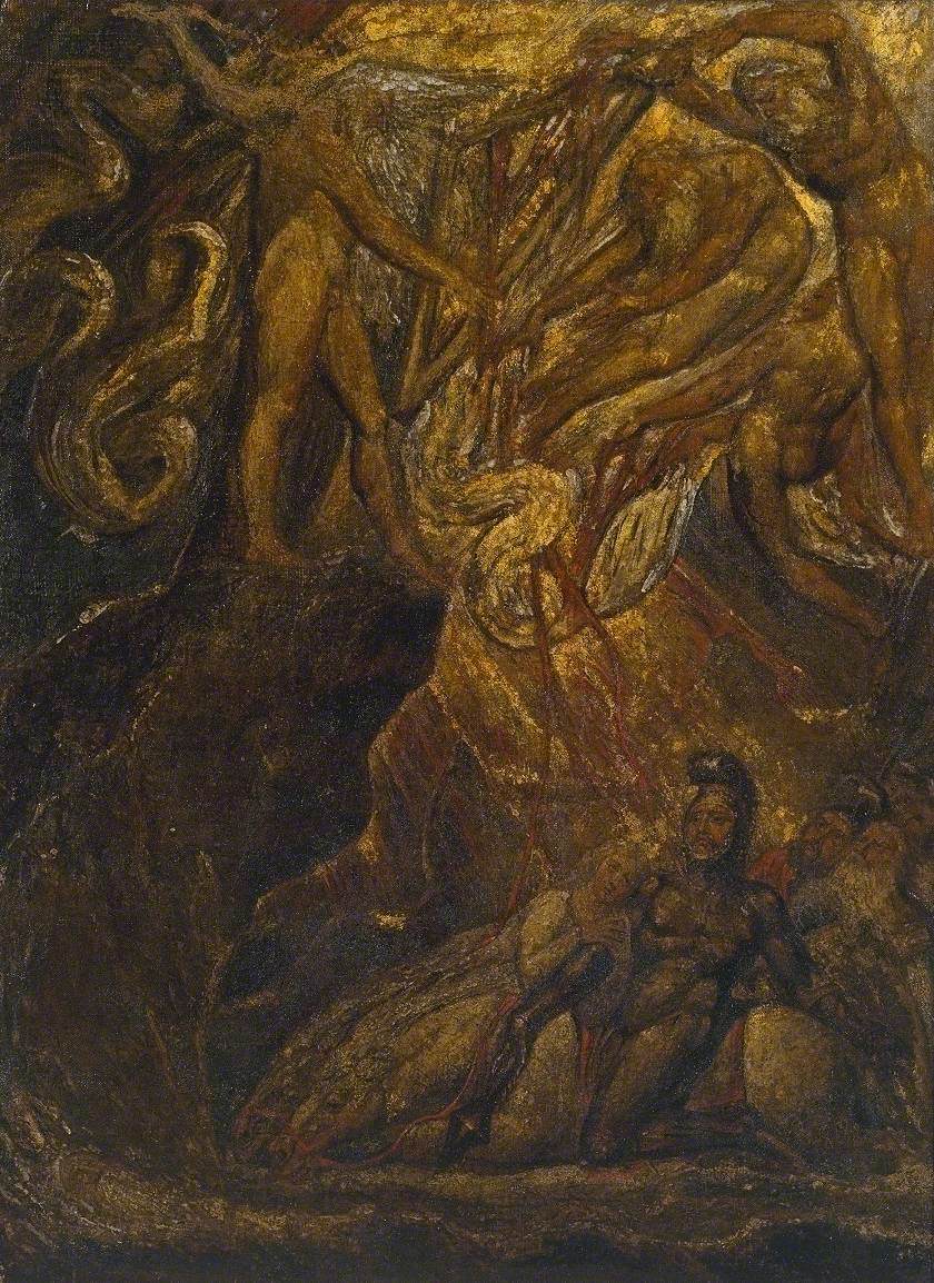 Der Barde, von Gray - William Blake