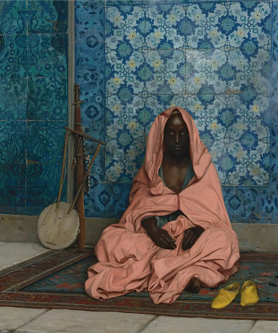 Der schwarze Barde - Jean-Léon Gérôme