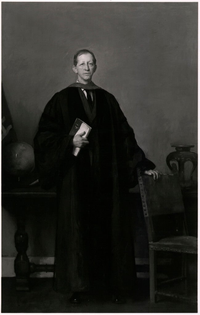 Der Baron Russell Briggs (1855-1934) - Edmund Charles Tarbell