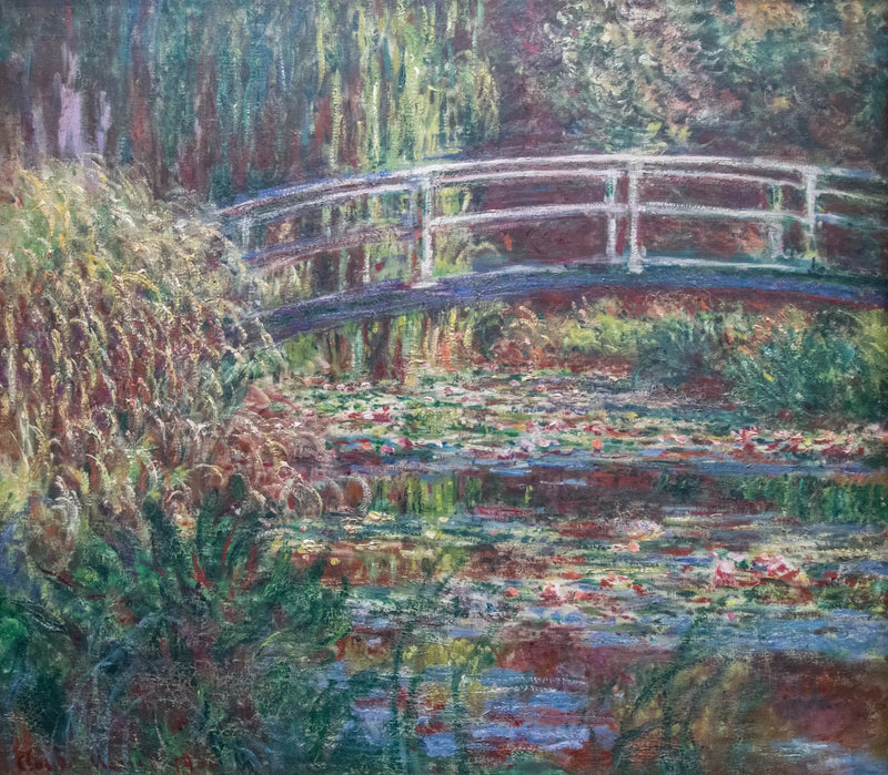 Der Seerosenteich, Rosa Harmonie - Claude Monet