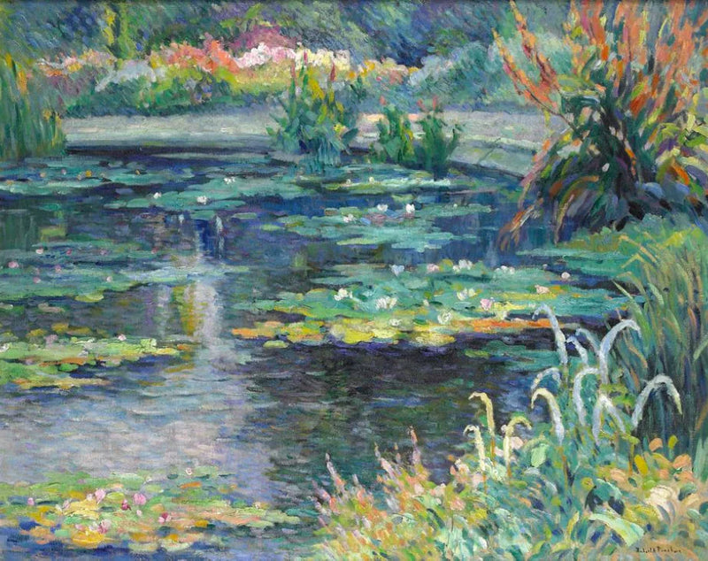 Das Becken der Seerosen - Robert Antoine Pinchon
