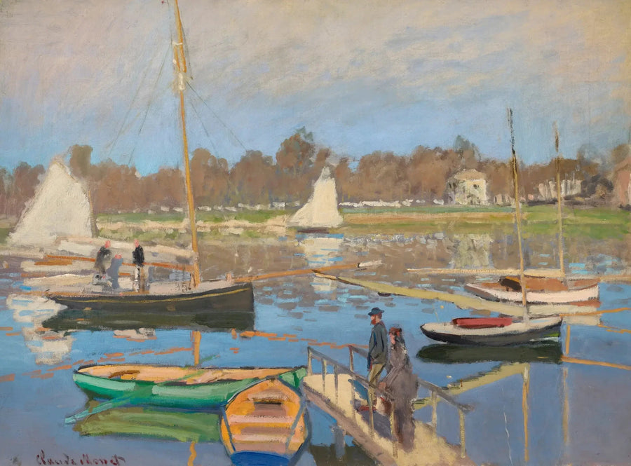 Der Bassin von Argenteuil - Claude Monet