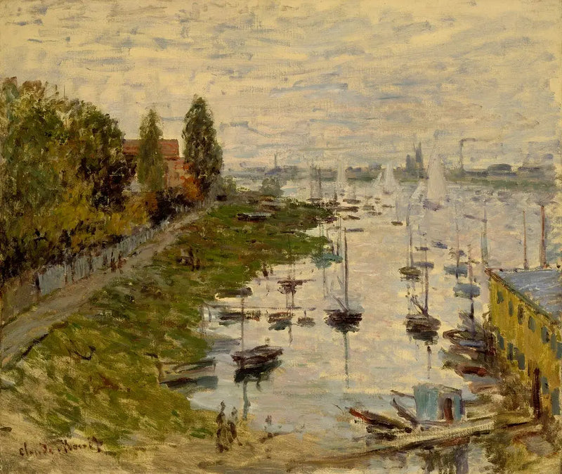Der Bassin von Argenteuil - Claude Monet