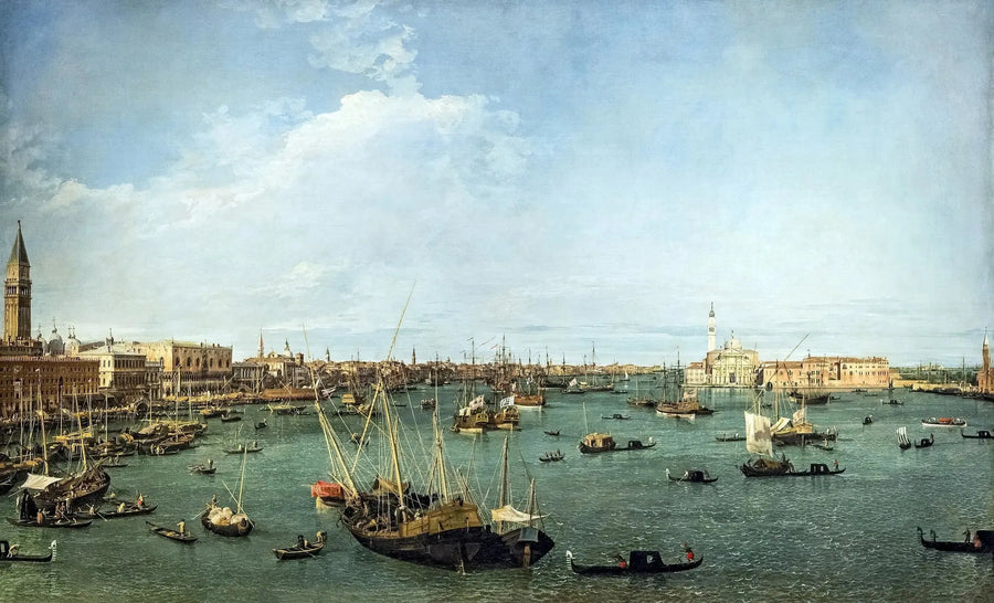 Der Bassin de Saint Marc, Venise - Canaletto