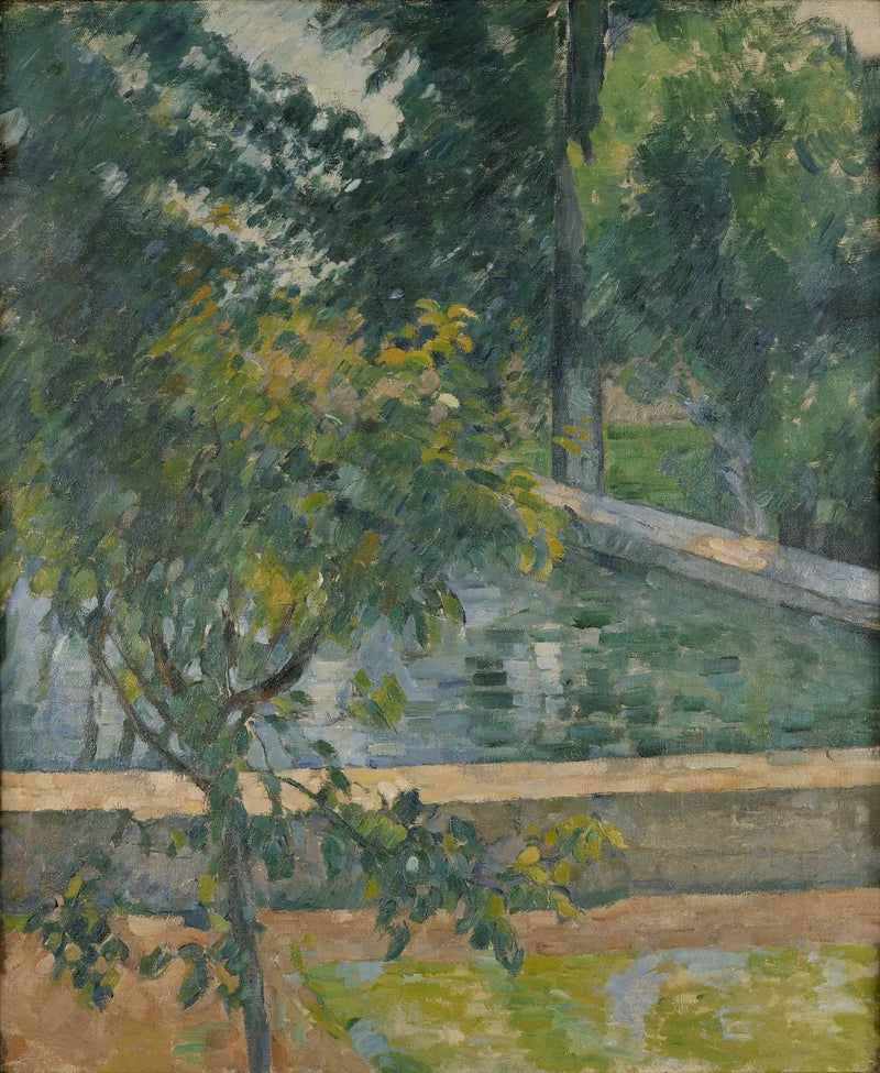 Der Bassin du Jas de Bouffan - Paul Cézanne