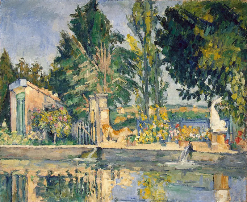 Der Bassin du Jas de Bouffan - Paul Cézanne