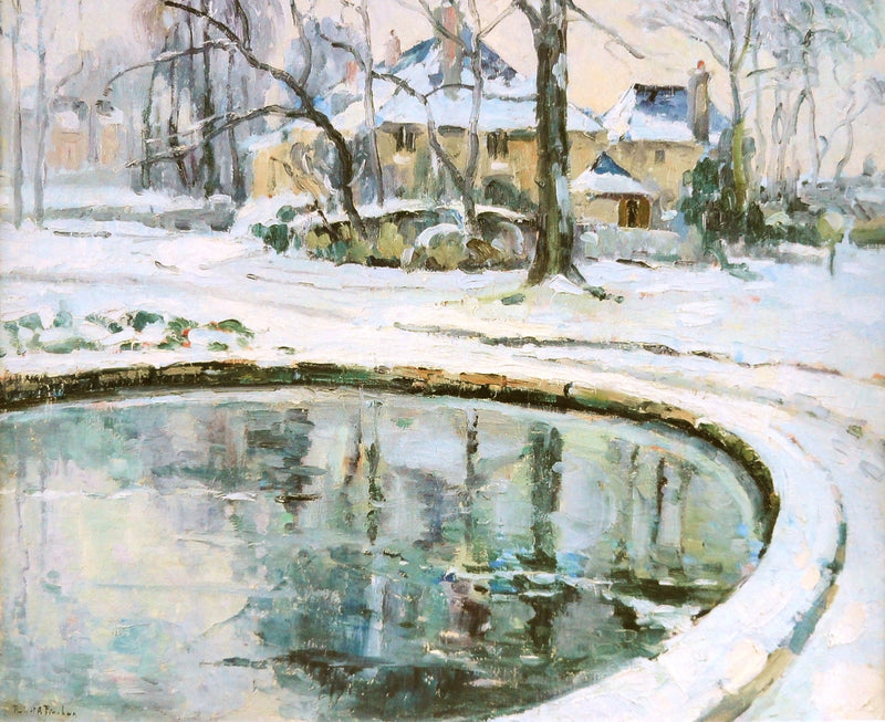 Das Becken, Schnee - Robert Antoine Pinchon
