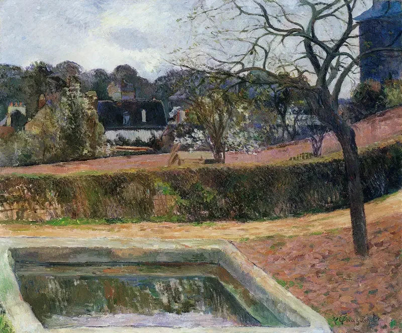 Der Teich, oder Der quadratische Teich - Paul Gauguin