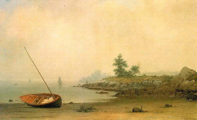 Das gestrandete Boot - Martin Johnson Heade