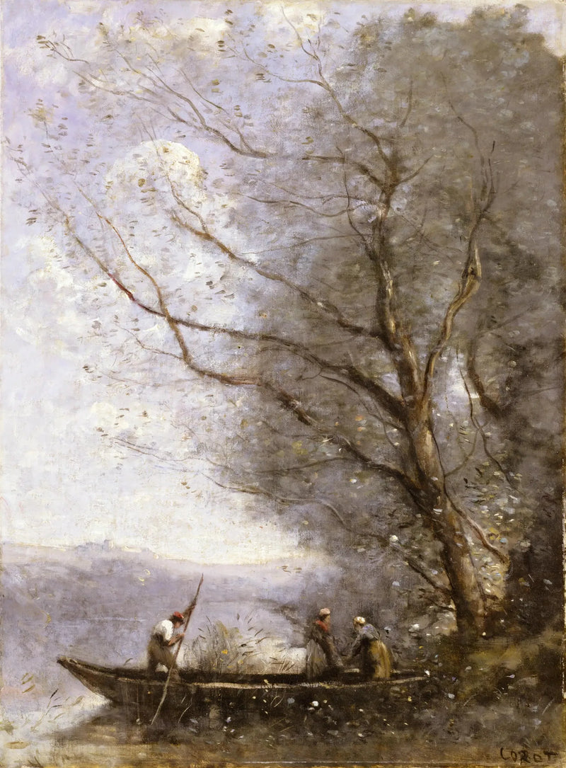 Der Bootsmann - Jean-Baptiste Camille Corot