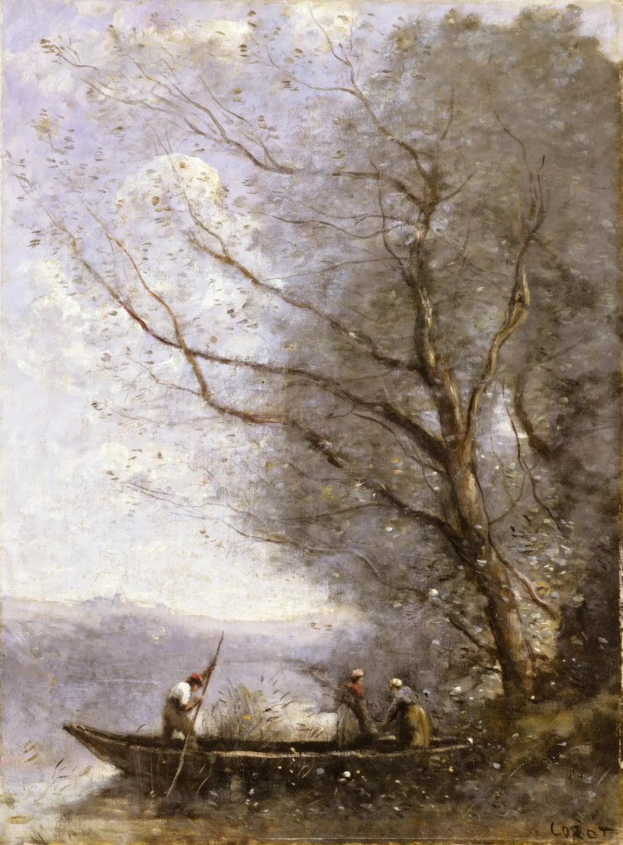 Der Bootsmann - Jean-Baptiste Camille Corot