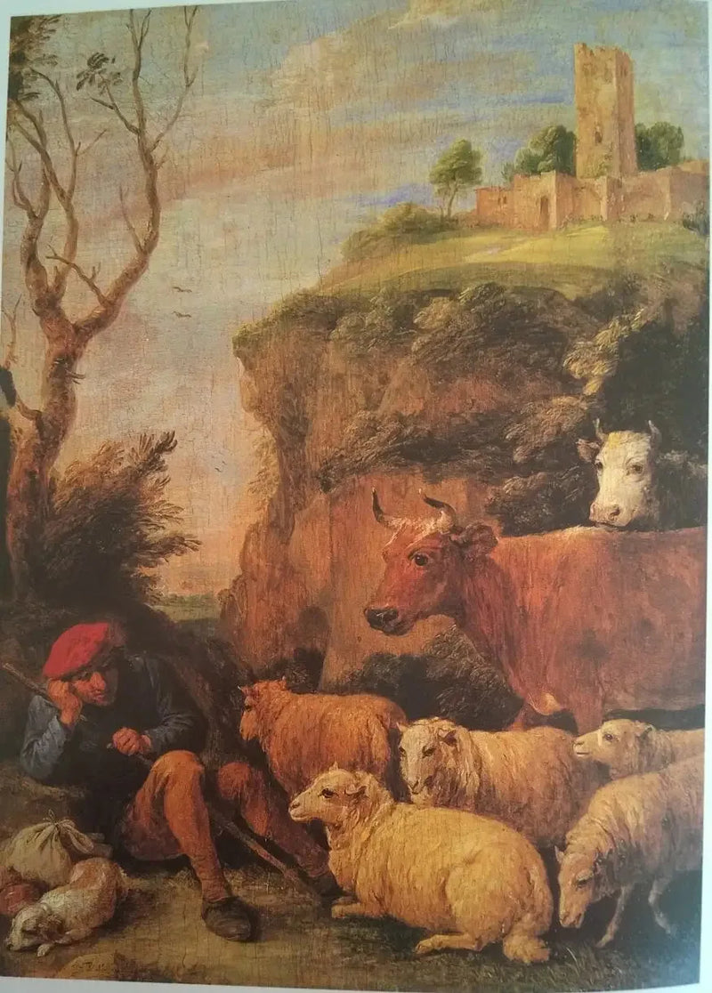 Der träumende Hirte - David Teniers der Jüngere