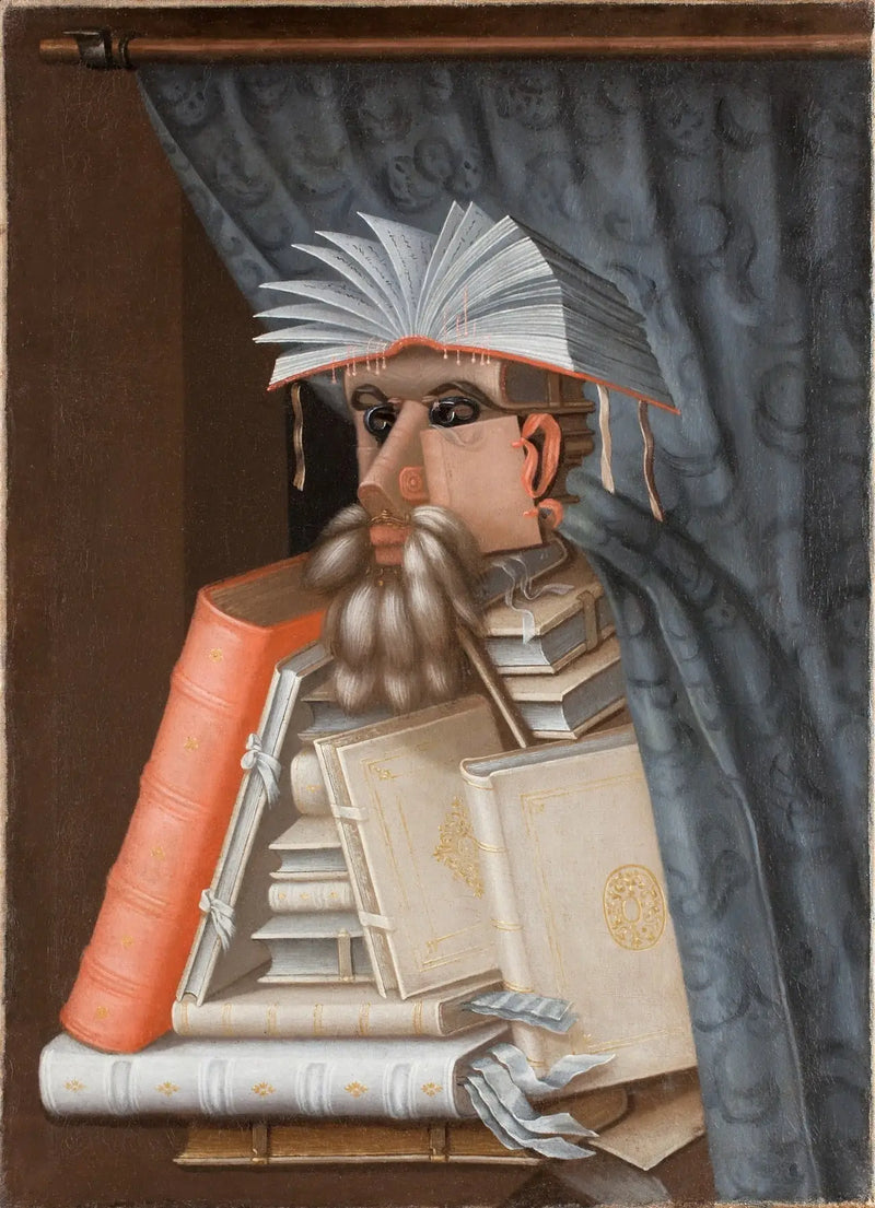 Der Bibliothekar - Giuseppe Arcimboldo