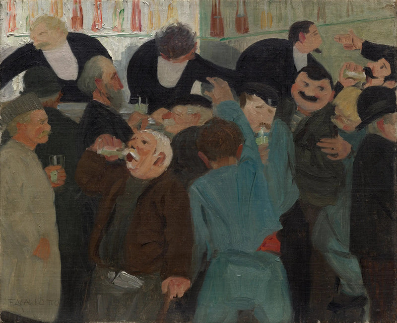 Das Bistro - Félix Vallotton