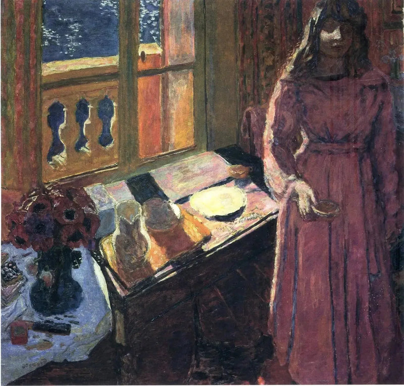 Die Milchschale - Pierre Bonnard