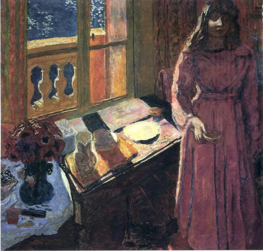 Die Milchschale - Pierre Bonnard
