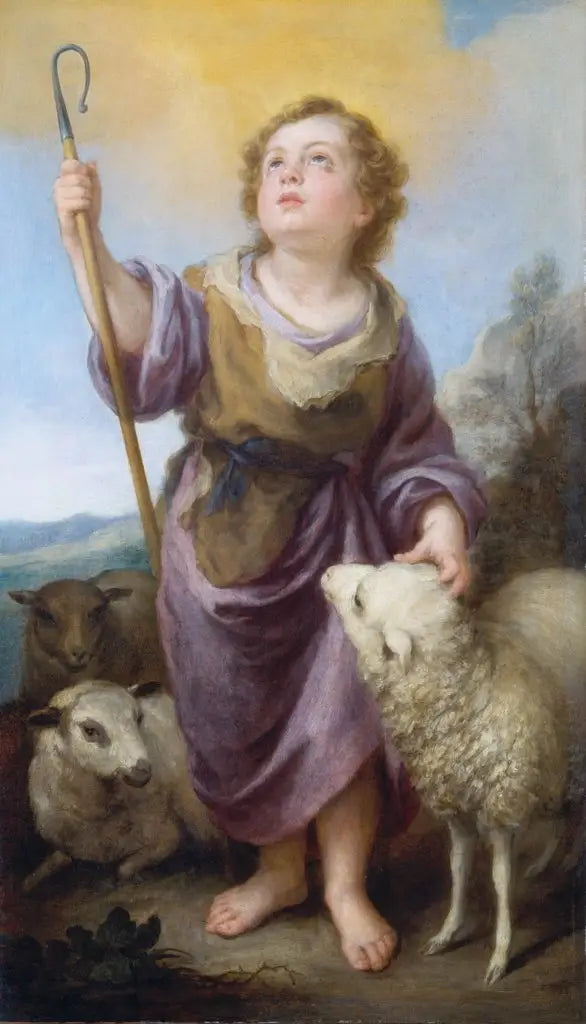 Der Gute Hirte - Bartolomé Esteban Murillo