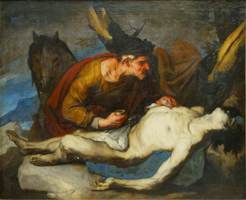 Der gute Samariter - Luca Giordano