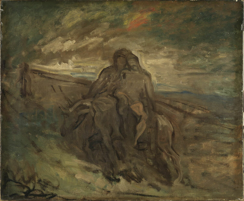 Der gute Samariter - Théodore Chassériau