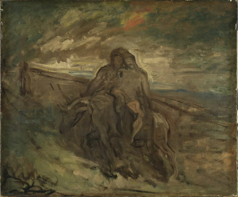 Der gute Samariter - Théodore Chassériau