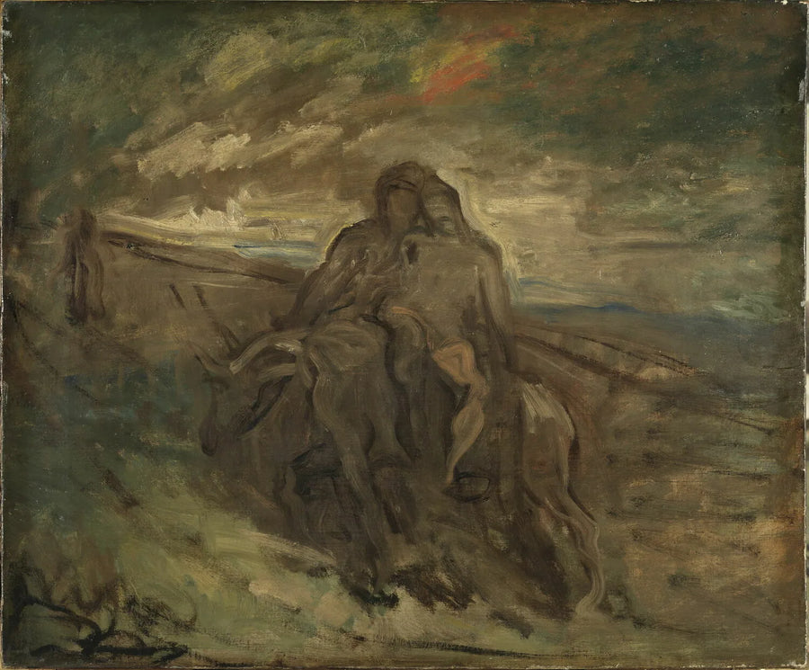 Der gute Samariter - Théodore Chassériau