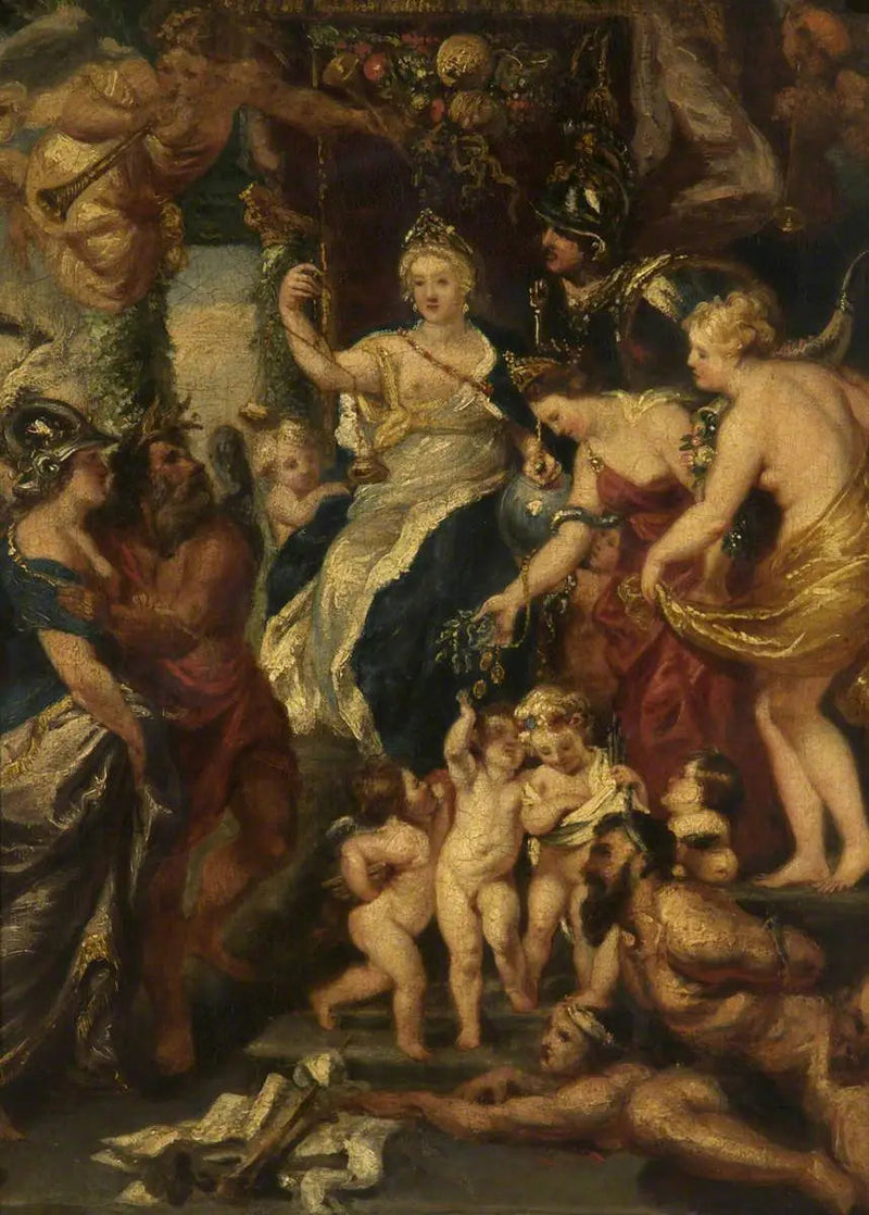 Das Glück der Regentschaft - Peter Paul Rubens