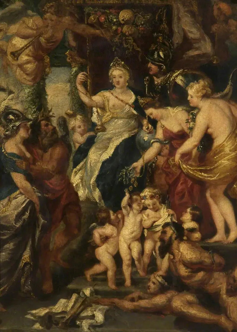 Das Glück der Regentschaft - Peter Paul Rubens