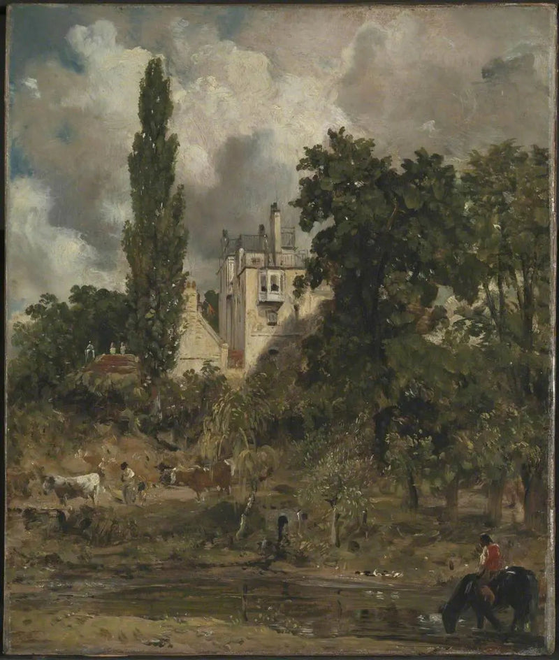 Der Gehölzgarten, Hampstead - John Constable