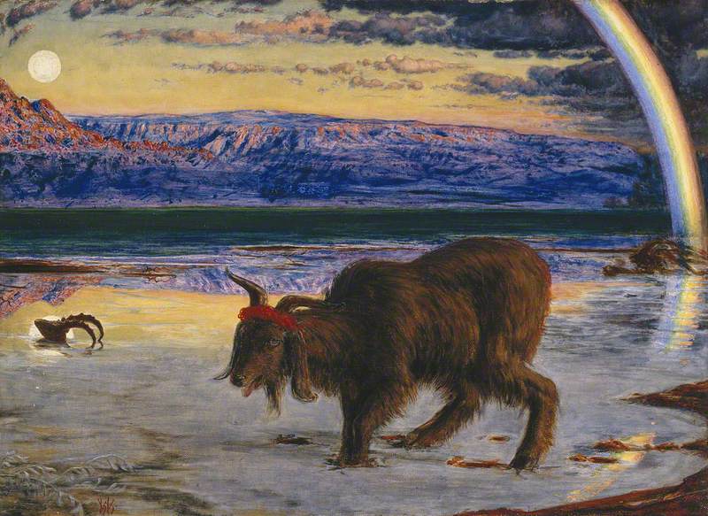 Der Sündenbock - William Holman Hunt