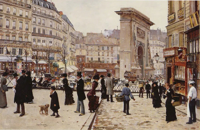 Le Boulevard Saint-Denis, Paris - Jean Béroud